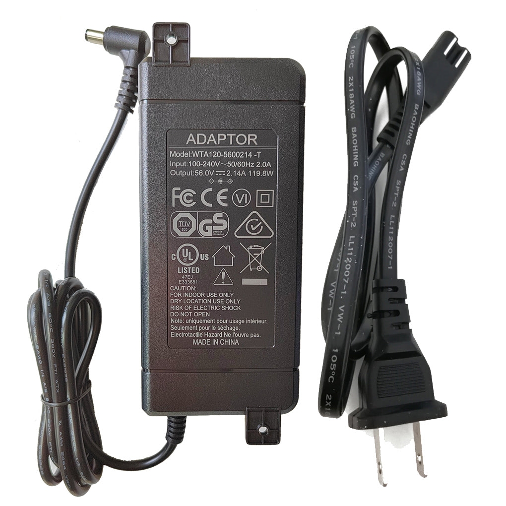 PS-56V120W 电源适配器充电器,为以太网交换机等设备提供56V120W功率,经过 UL、CE、FCC和RoHS等认证,安全可靠