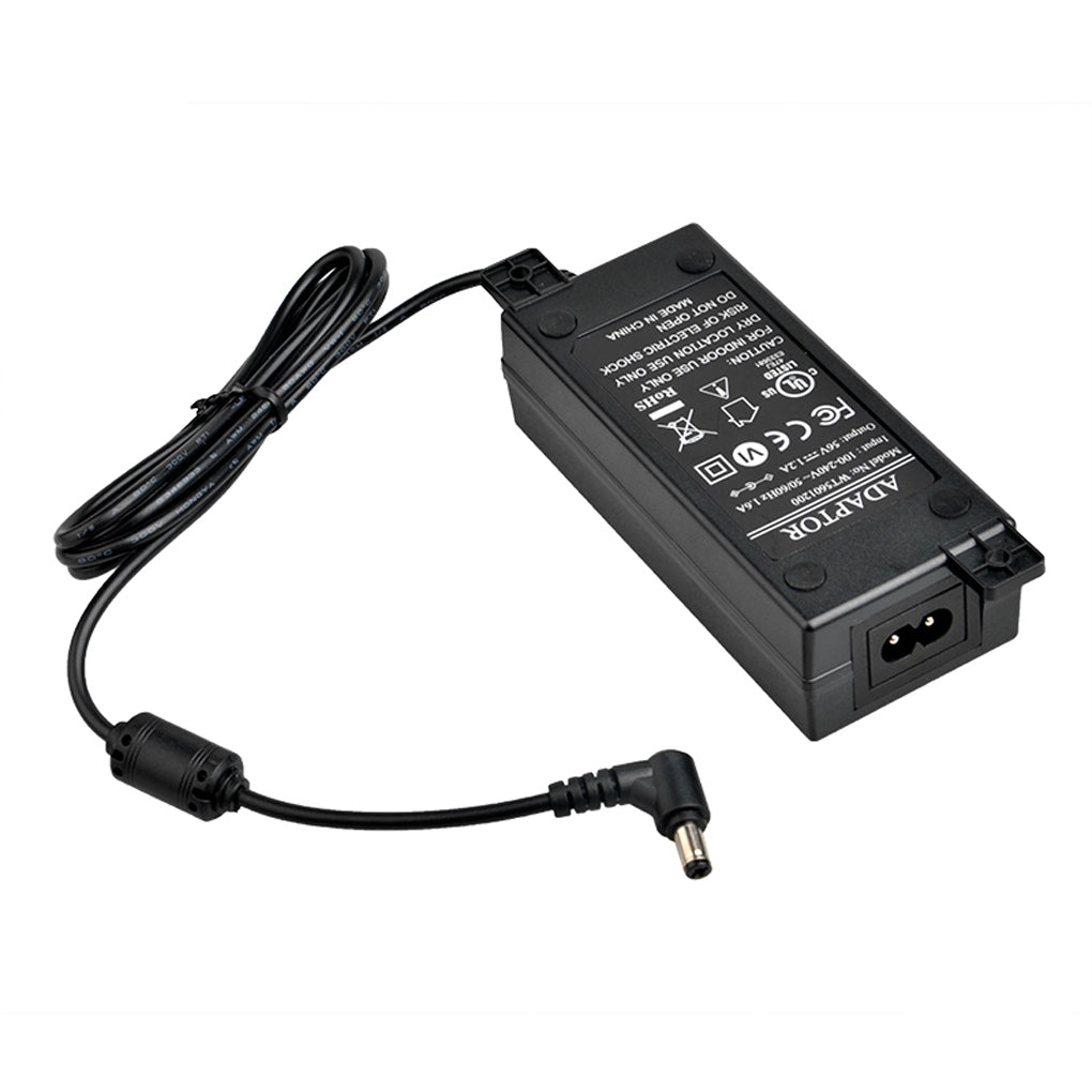PS-56V60W 电源适配器100~240V 输入,56V 1.2A 60W 输出,适用于网络交换机,POE注入器等设备