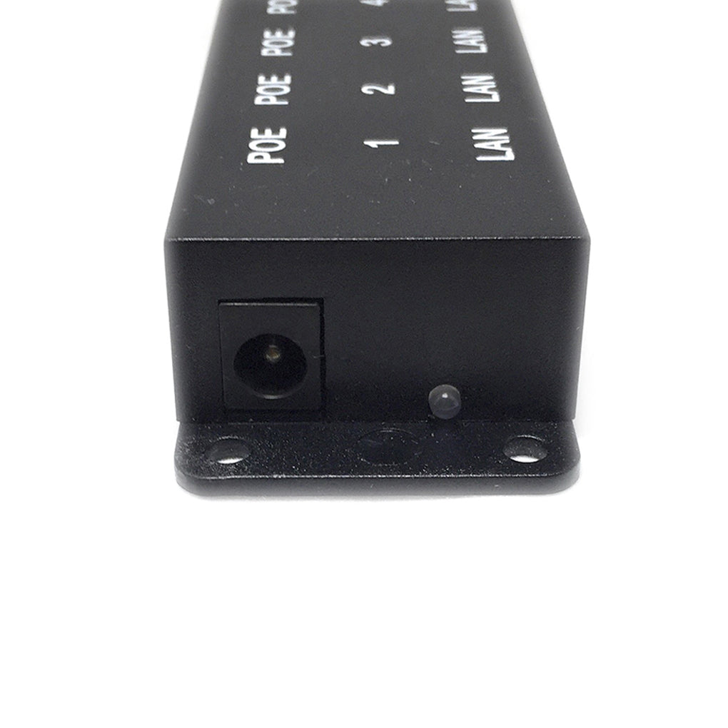 POE-8-PS24V60W 8口百兆POE供电器带24V60W电源适配器,24V被动式POE为 Mikrotik、Ubiquiti 等设备提供POE供电