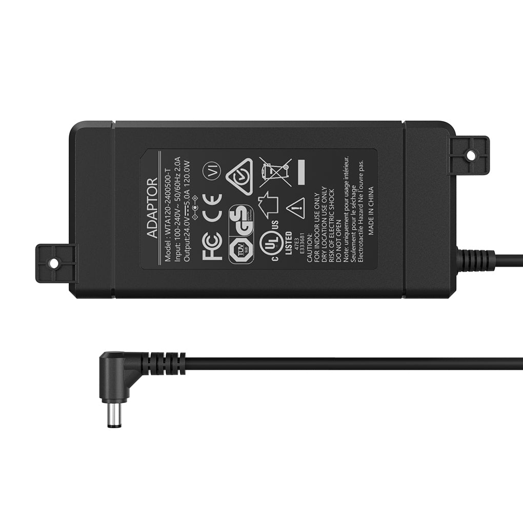 PS-24V120W 24伏电源适配器/充电器,5A 120W 功率,具有短路保护/过流保护/过压保护,适用于以太网交换机等设备