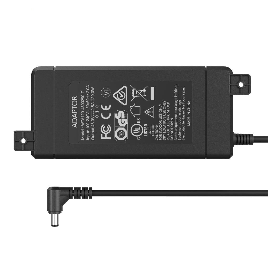 GPOE-12-PS48V 2口千兆被动式PoE供电器与48V电源套装,机架式中跨被动式PoE注入器,配有48V 120W 或 240W电源