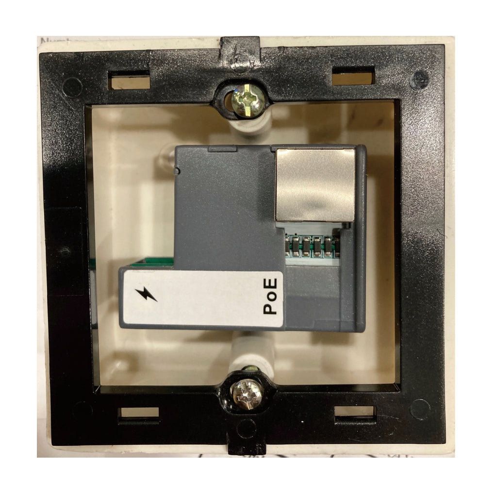 AT-USBC-JB 内嵌式PoE转USBC连接器，通过一根网线为USB-C兼容设备提供稳定的25W电源和10/100m快速以太网数据