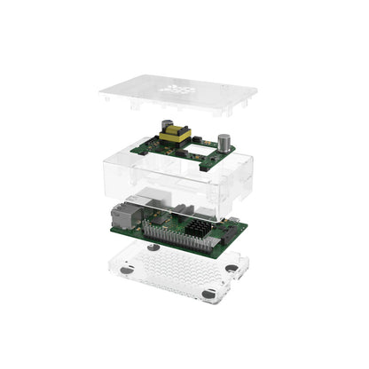 GAT-pihat 适用于树莓派4和3B+，兼容IEEE 802.3af PoE交换机或48V PoE注入器，为树莓派提供5V10W 的功率以及千兆的传输速率