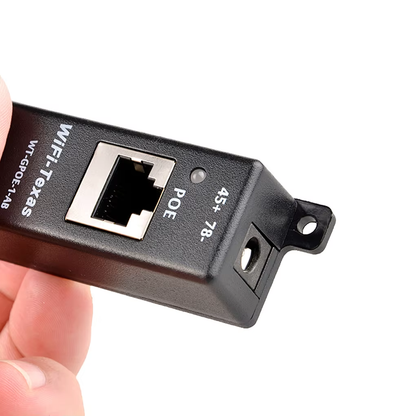 GPOE-1-AB-Y 千兆以太网注入器，24V 48V 中跨被动式 POE 供电器，支持模式A 和 B，最高输出可达60W