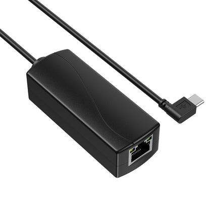 AF-USBC-PD 802.3af/at PoE 转5V2A USB-C输出, 为平板电脑同时传输10/100m网络和10W 电力，适用于iPad Mini 3、iPad Air等设备