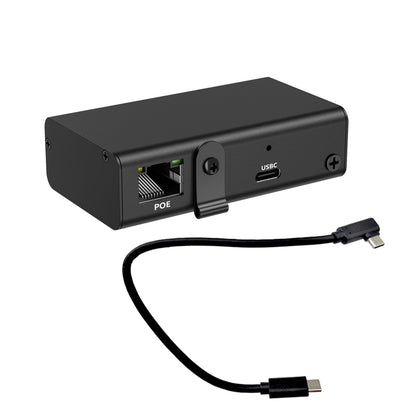 GAT-USBC-PD-V3 升级版支持千兆传输PoE转 USB-C转换器/连接器, 最高25W输出兼容多种设备
