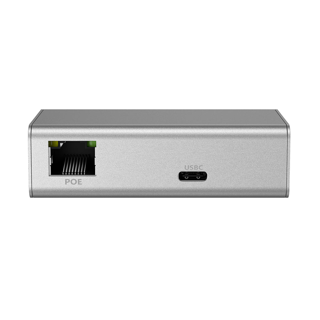 GAT-USBC-PD-V4 PoE+ 以太网转Type-C POE 转换器，用一根网线实现千兆传输和25W快充，兼容Apple Pro、Air Surface Pro 等设备